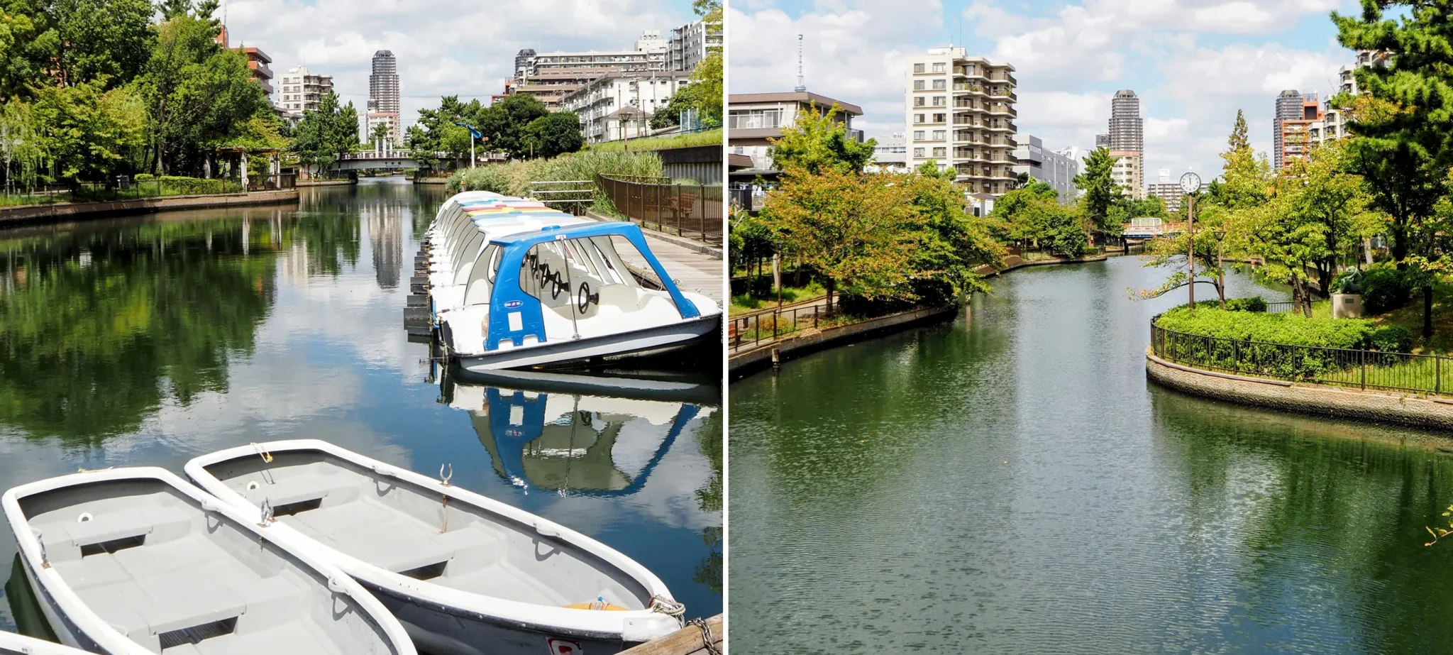コンフォリア・リヴ南砂町イーストに近い、横十間川親水公園